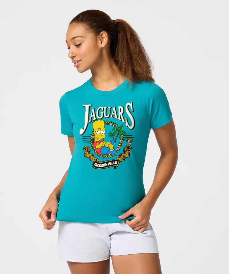 Women's The Simpsons Bart X Jacksonville Jaguars 3