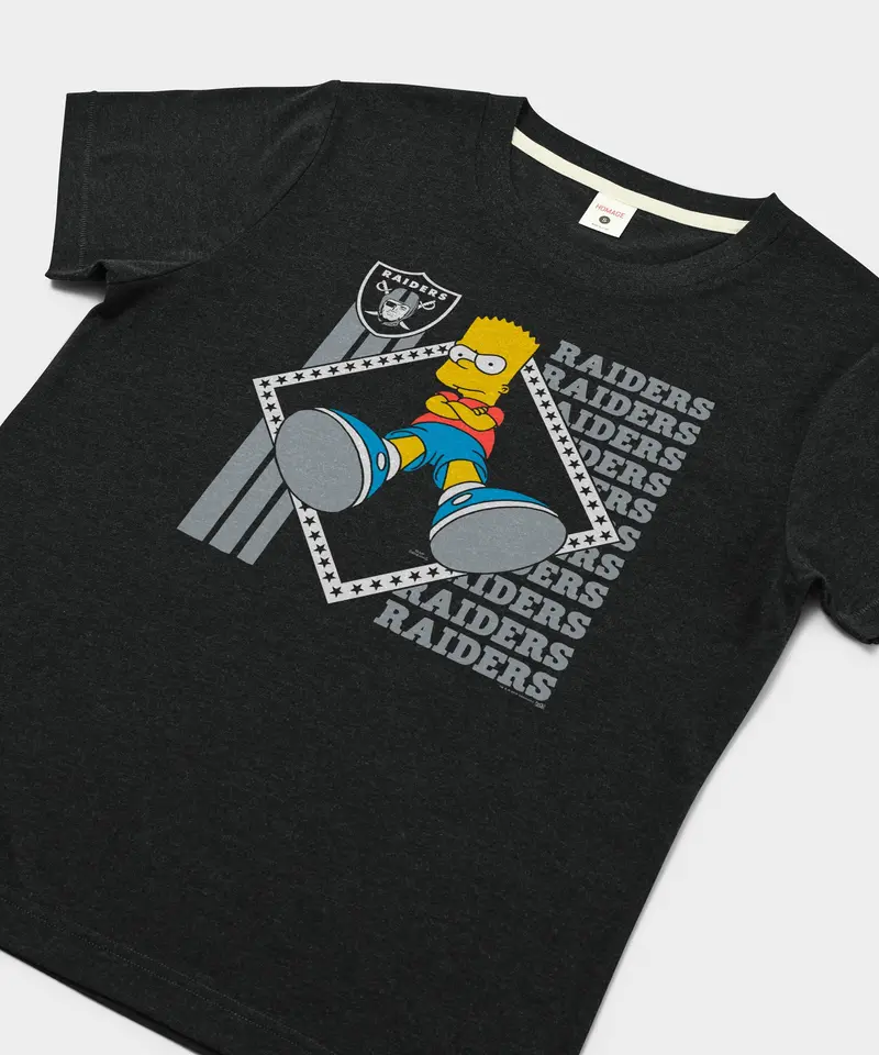 Women's The Simpsons Bart X Las Vegas Raiders 2