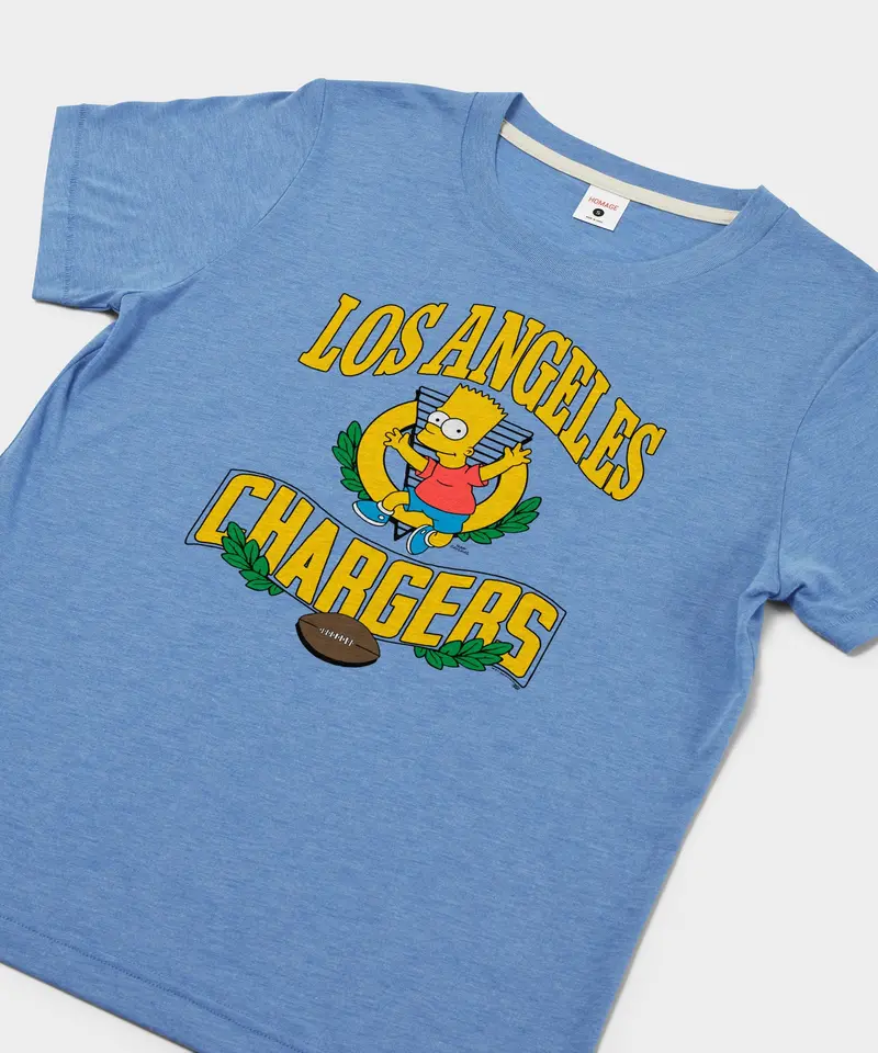 Women's The Simpsons Bart X Los Angeles Chargers 2