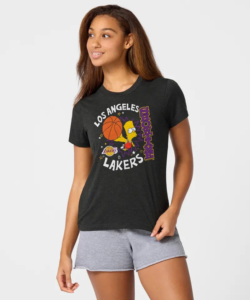 Women's The Simpsons Bart X Los Angeles Lakers 3