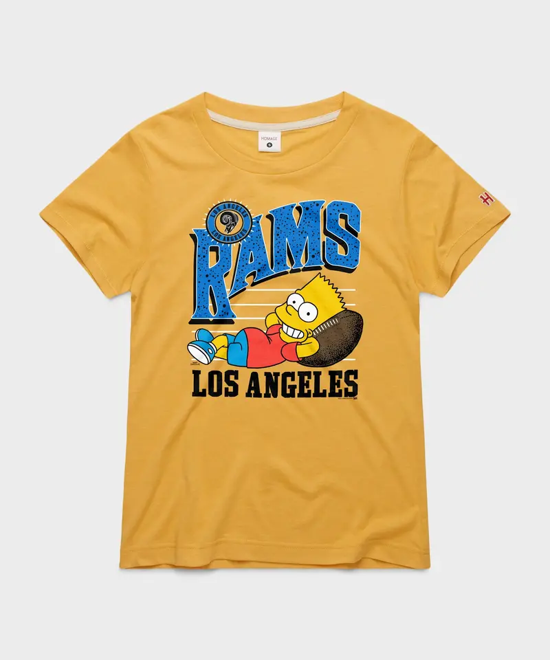 Women's The Simpsons Bart X Los Angeles Rams 1