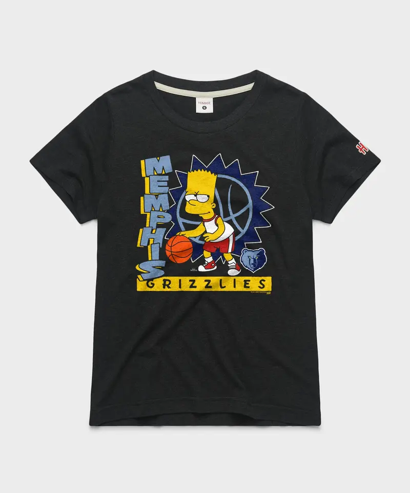 Women's The Simpsons Bart X Memphis Grizzlies 1