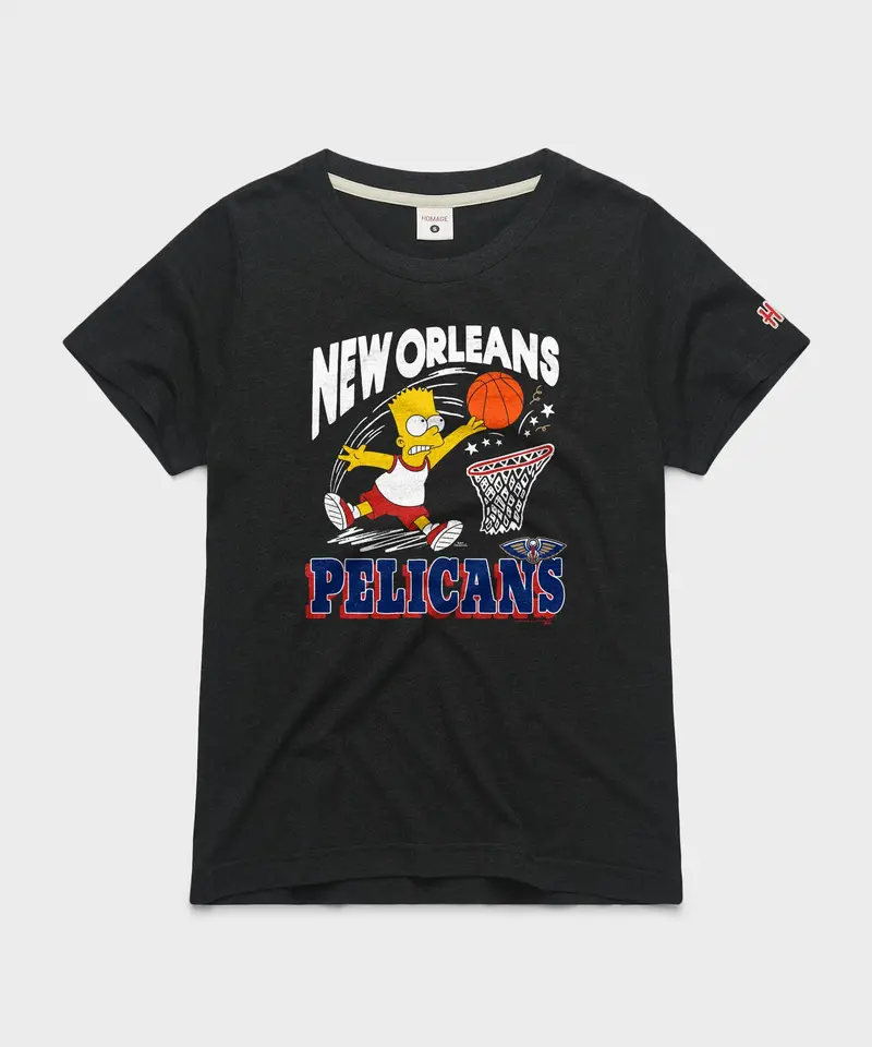 Women's The Simpsons Bart X New Orleans Pelicans 1