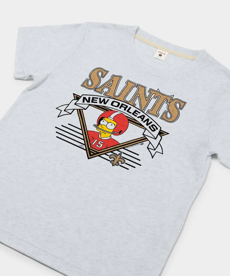 Women's The Simpsons Bart X New Orleans Saints 2