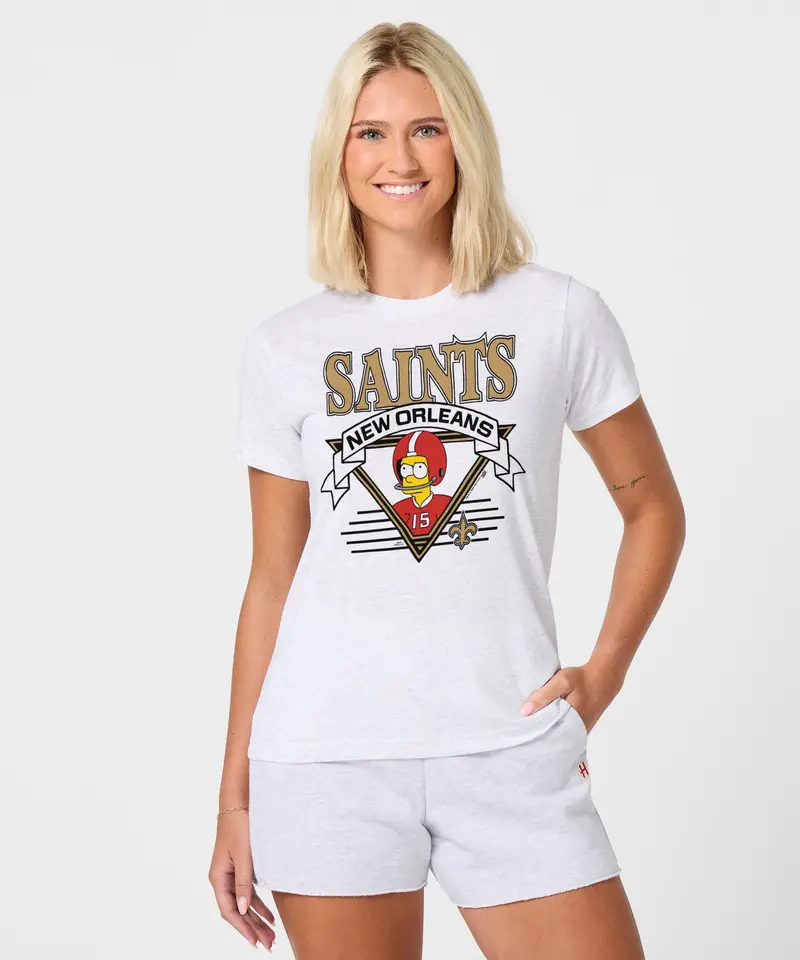 Women's The Simpsons Bart X New Orleans Saints 3