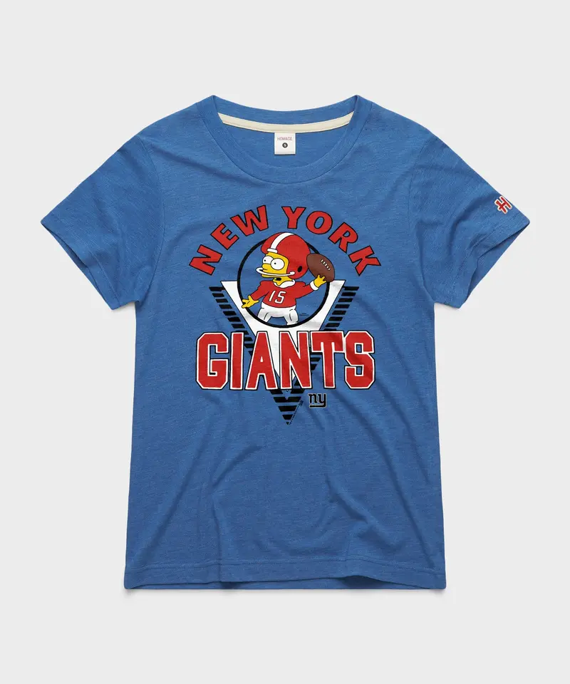Women's The Simpsons Bart X New York Giants 1