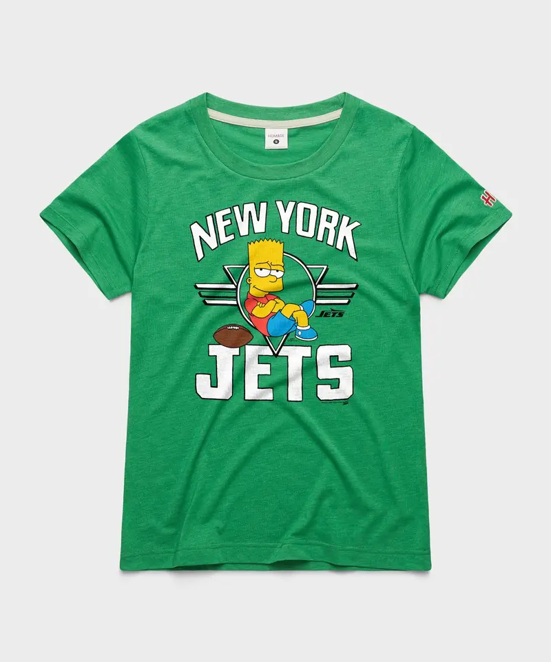 Women's The Simpsons Bart X New York Jets 1