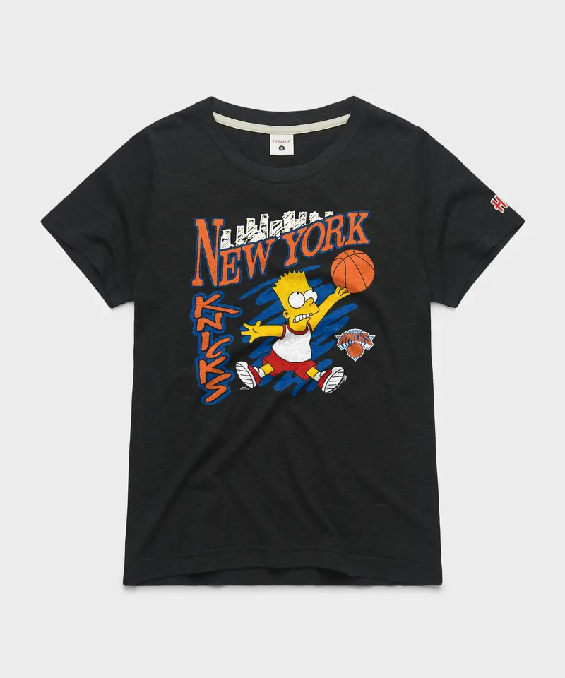 Women's The Simpsons Bart X New York Knicks 1