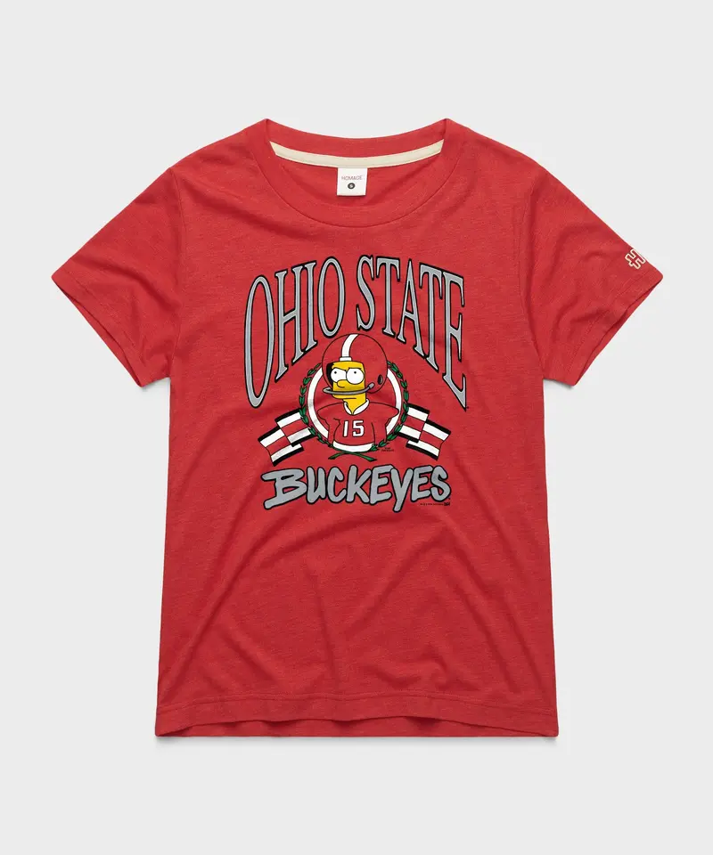 Women's The Simpsons Bart X Ohio State 1