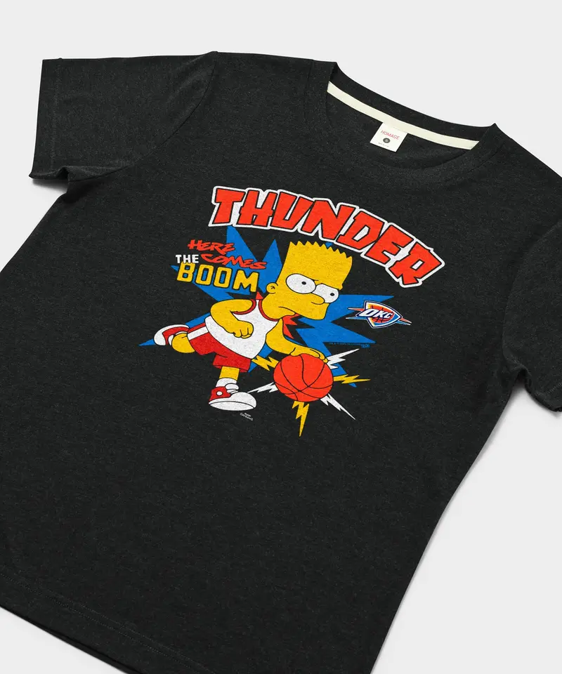 Women's The Simpsons Bart X Oklahoma City Thunder 2
