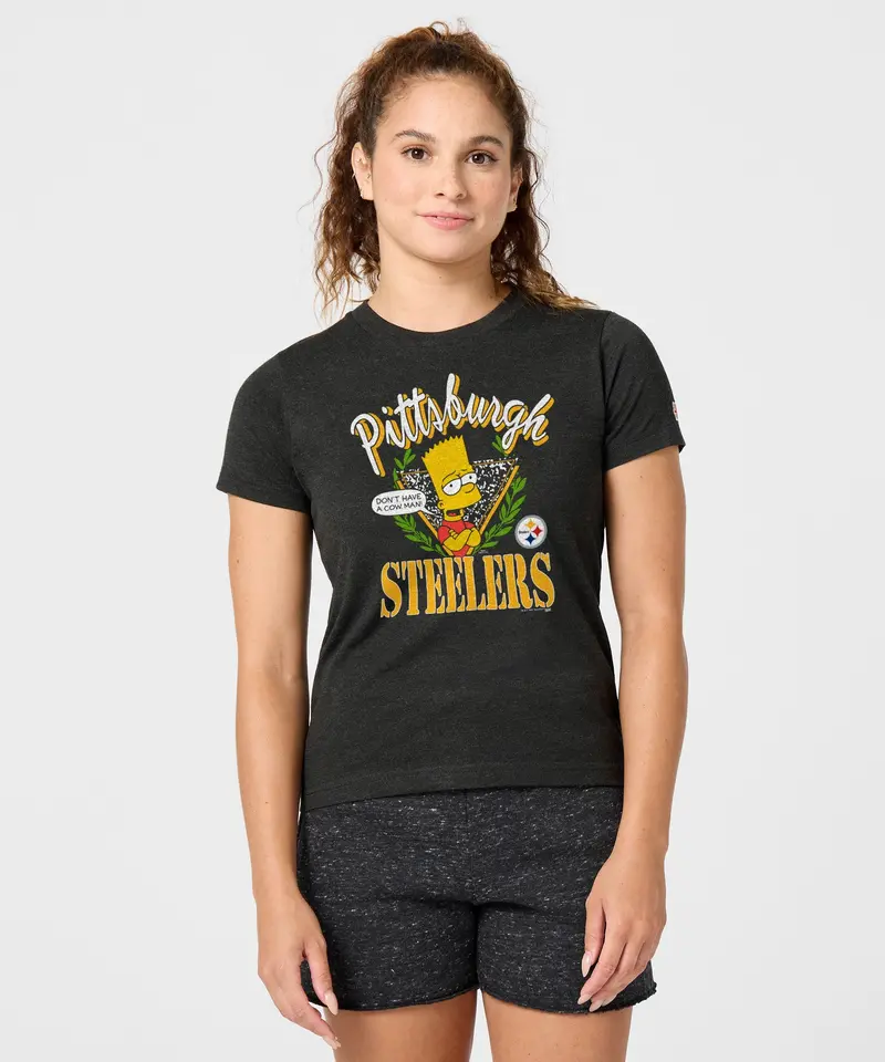 Women's The Simpsons Bart X Pittsburgh Steelers 3