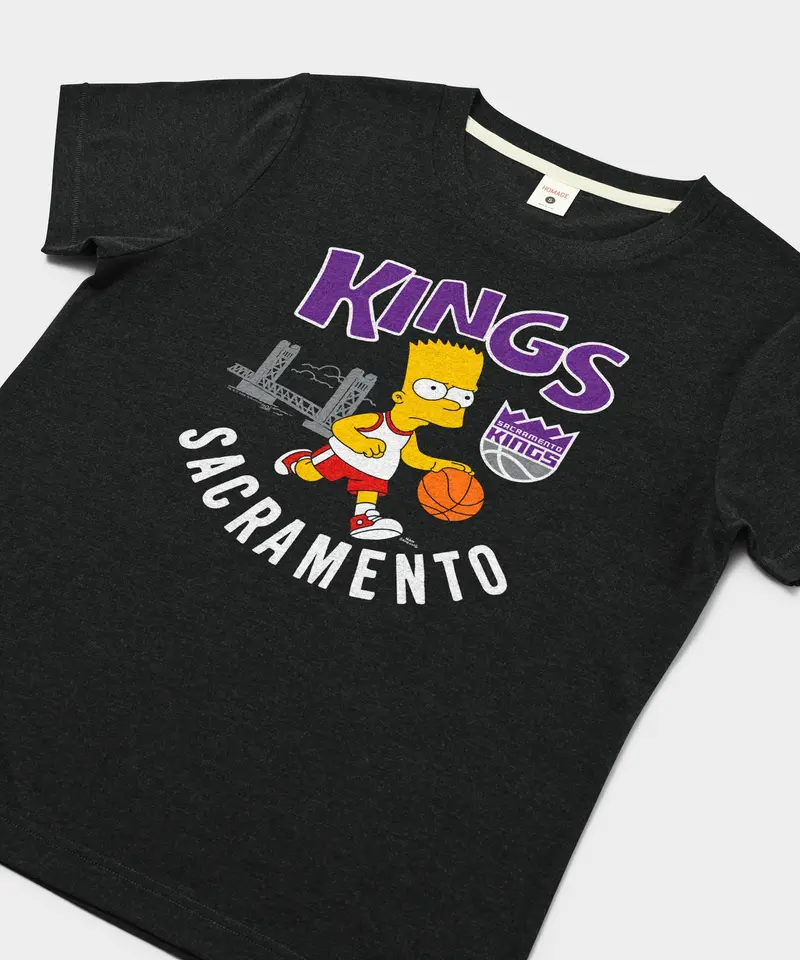 Women's The Simpsons Bart X Sacramento Kings 2