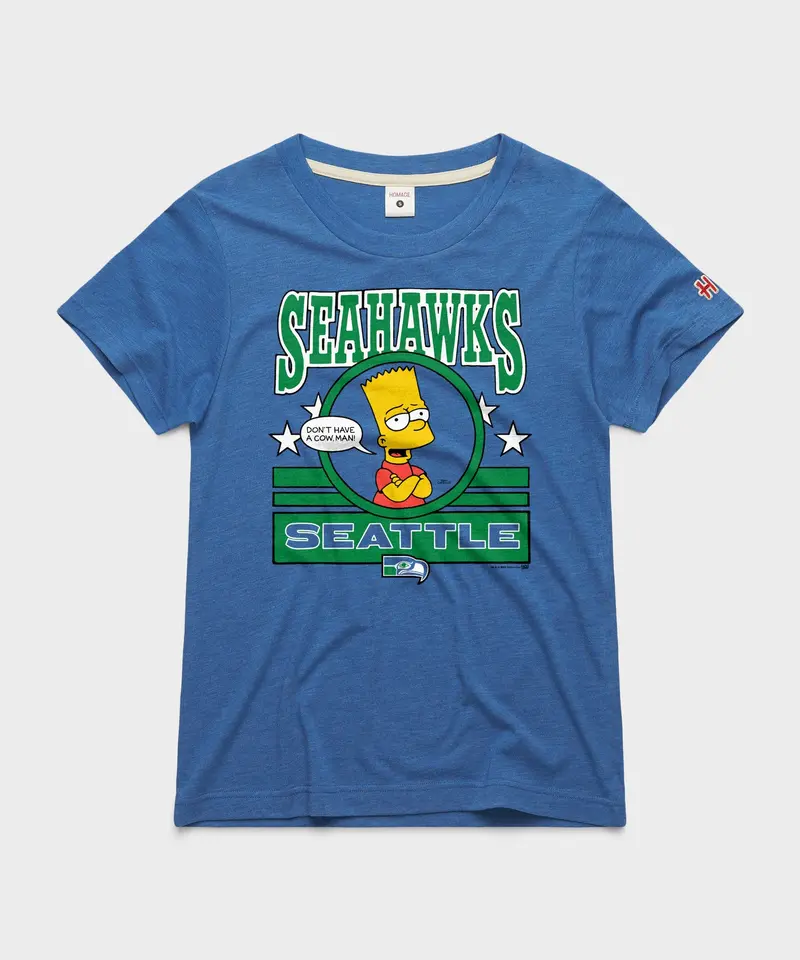 Women's The Simpsons Bart X Seattle Seahawks 1