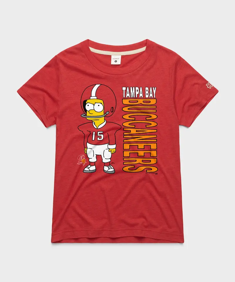 Women's The Simpsons Bart X Tampa Bay Buccaneers 1