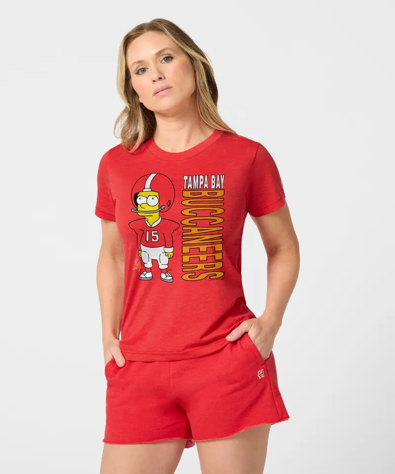 Women's The Simpsons Bart X Tampa Bay Buccaneers 3