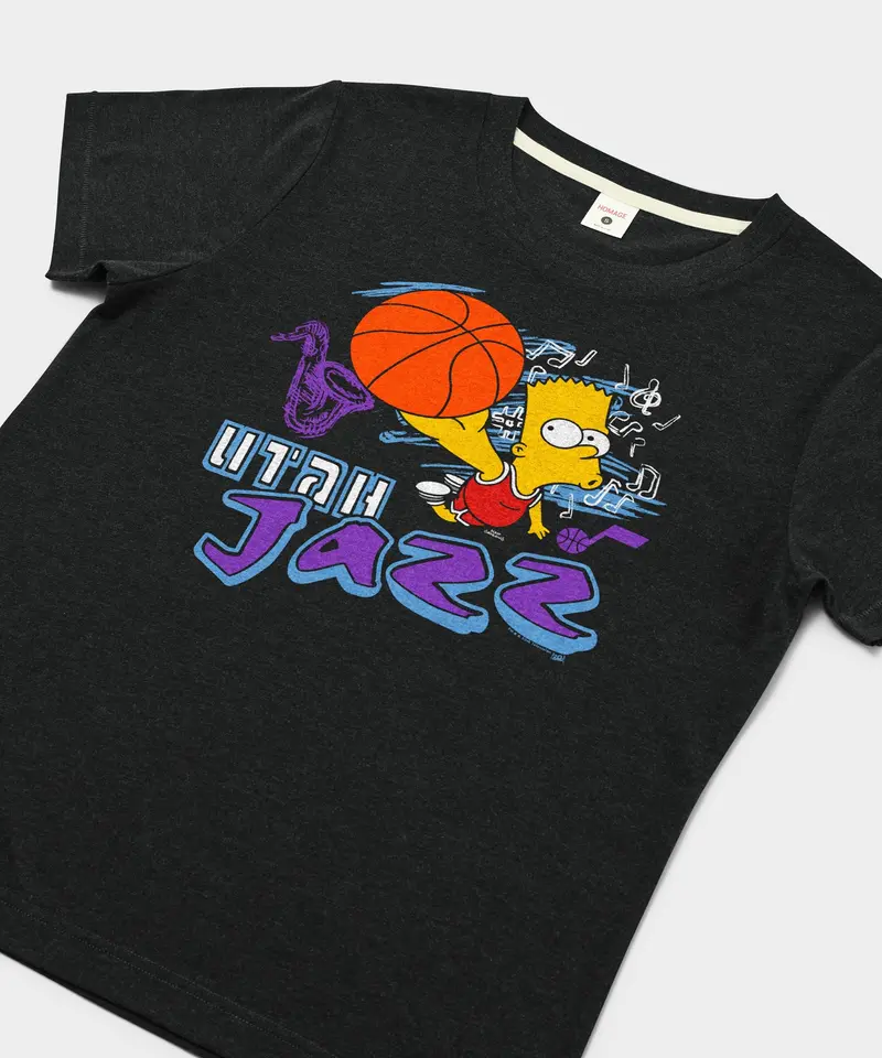 Women's The Simpsons Bart X Utah Jazz 2