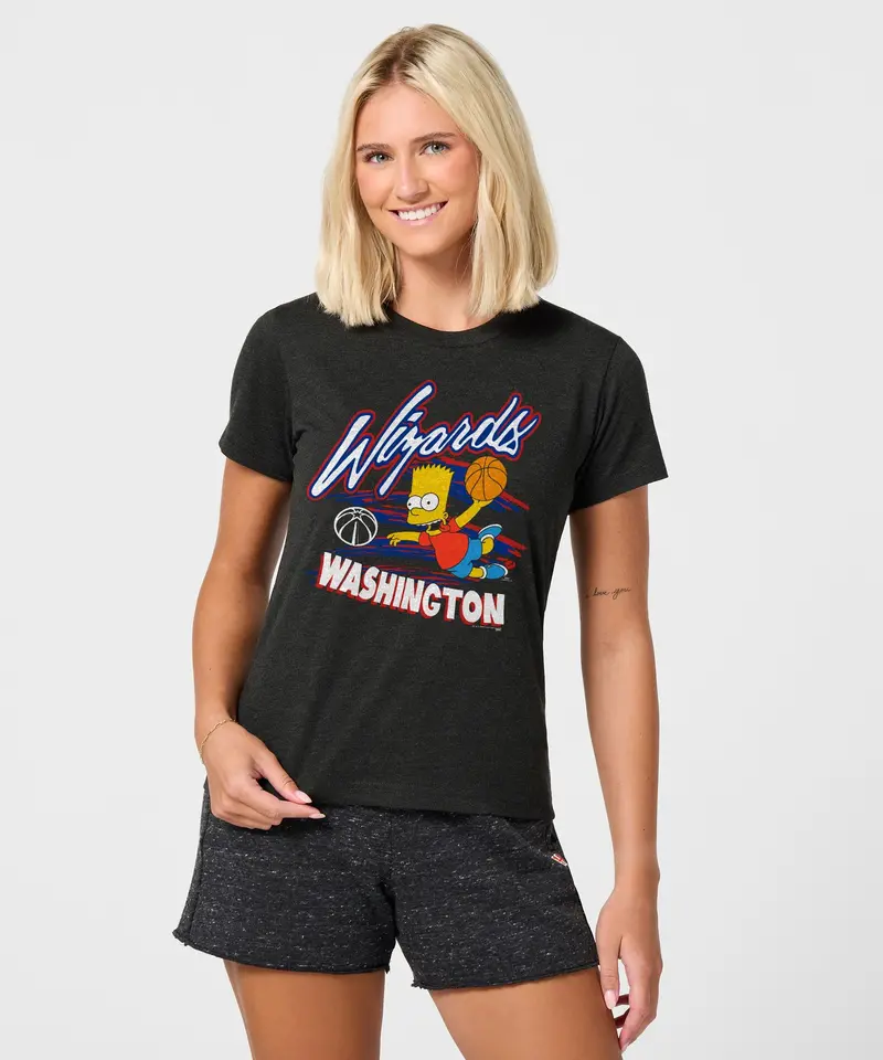 Women's The Simpsons Bart X Washington Wizards 3