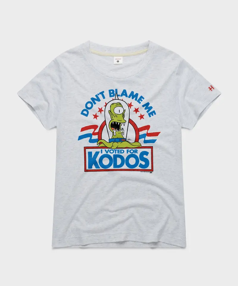 Women's The Simpsons Don't Blame Me I Voted For Kodos 1