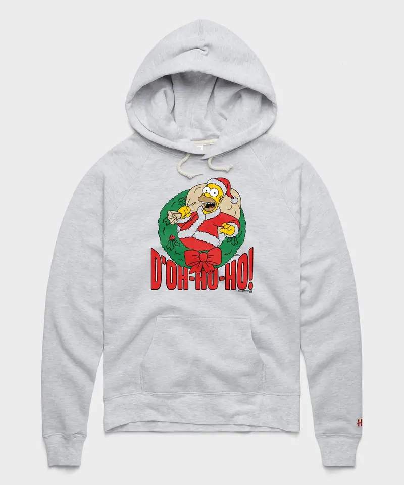Women's The Simpsons Homer D'oh-Ho-Ho Hoodie 1