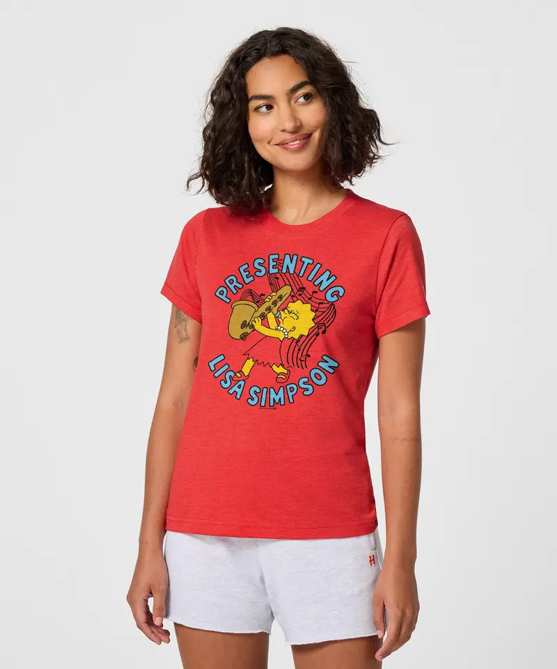 Women's The Simpsons Presenting Lisa Simpson 3