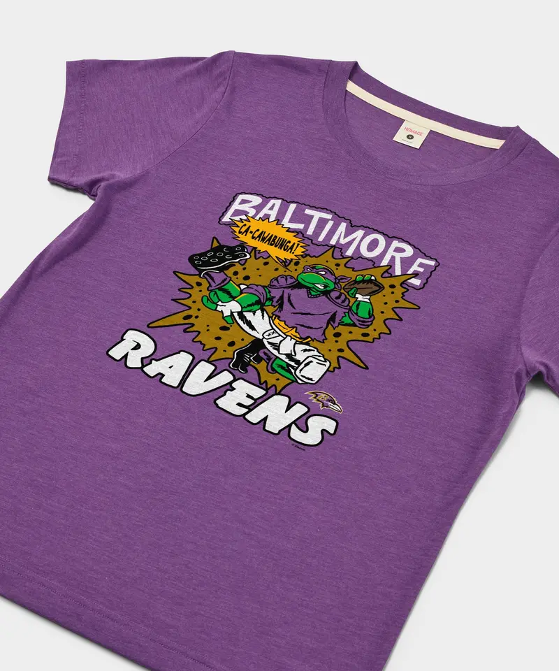 Women's Tmnt Donatello X Baltimore Ravens 2