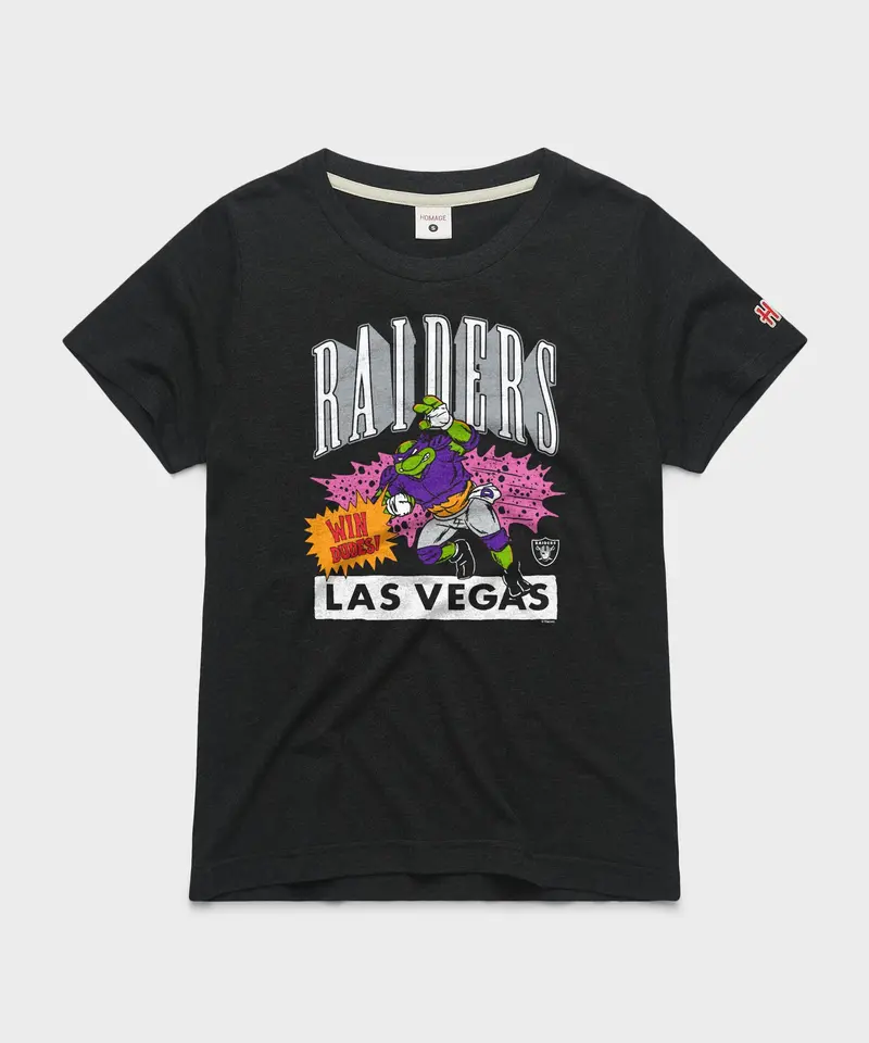 Women's Tmnt Donatello X Las Vegas Raiders 1