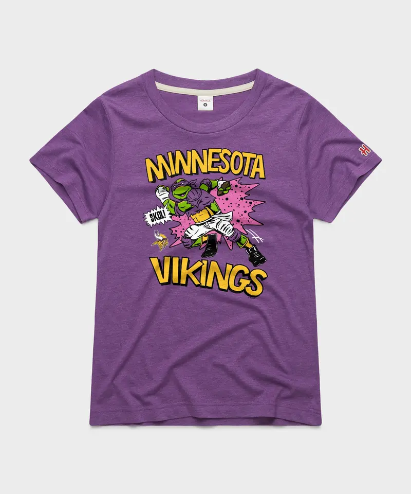 Women's Tmnt Donatello X Minnesota Vikings 1