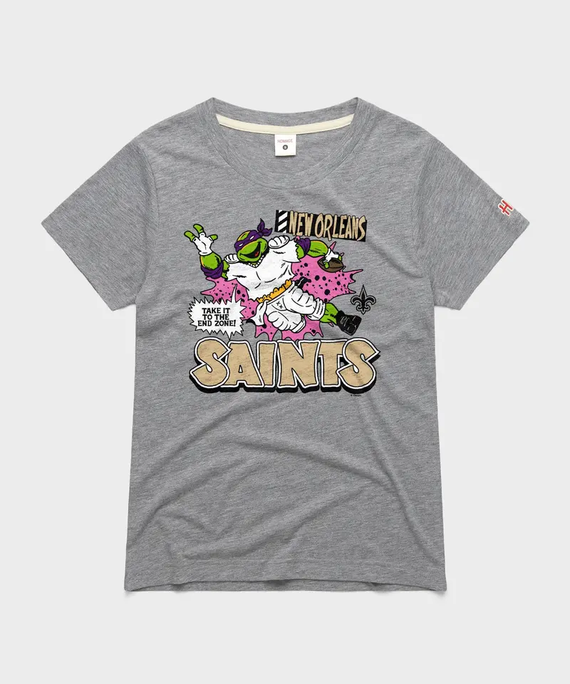 Women's Tmnt Donatello X New Orleans Saints 1