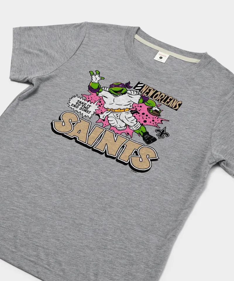 Women's Tmnt Donatello X New Orleans Saints 2