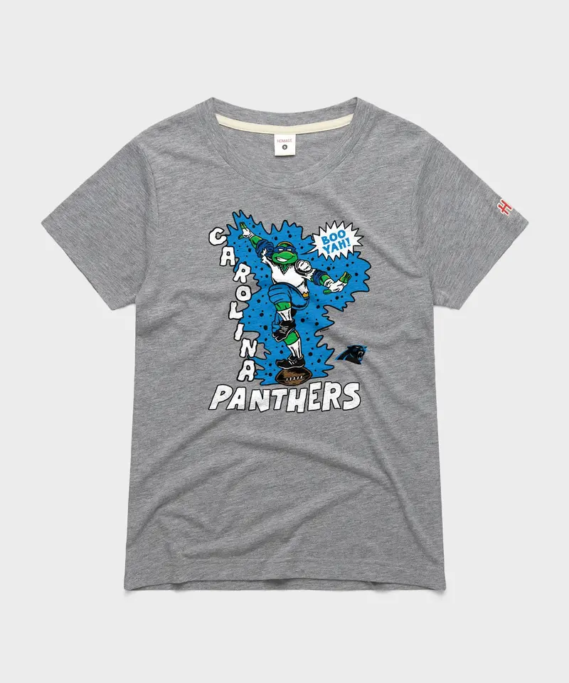 Women's Tmnt Leonardo X Carolina Panthers 1