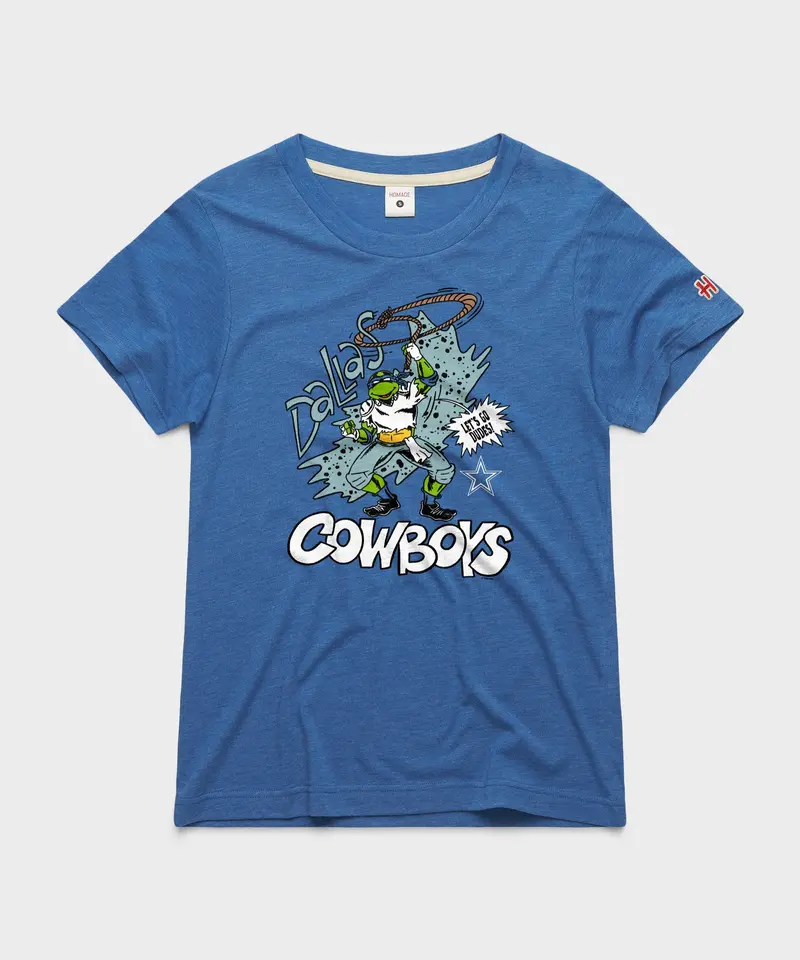 Women's Tmnt Leonardo X Dallas Cowboys 1