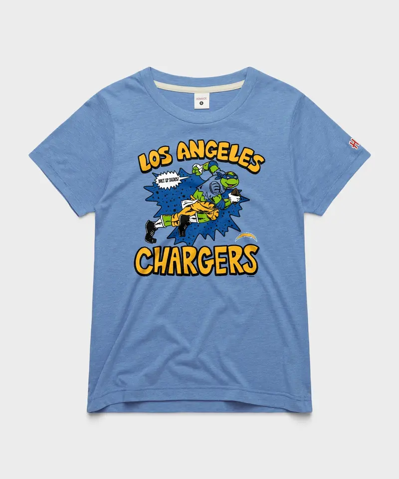 Women's Tmnt Leonardo X Los Angeles Chargers 1