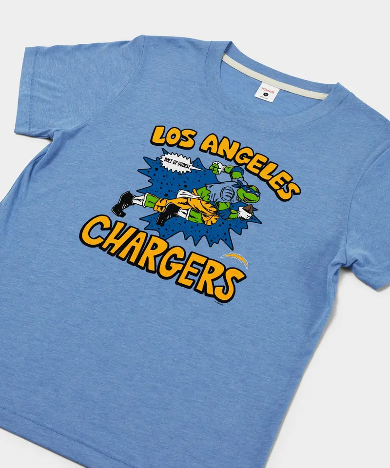 Women's Tmnt Leonardo X Los Angeles Chargers 2