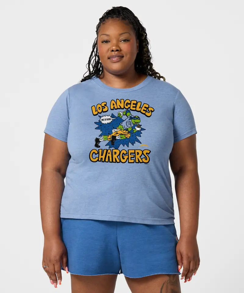 Women's Tmnt Leonardo X Los Angeles Chargers 3