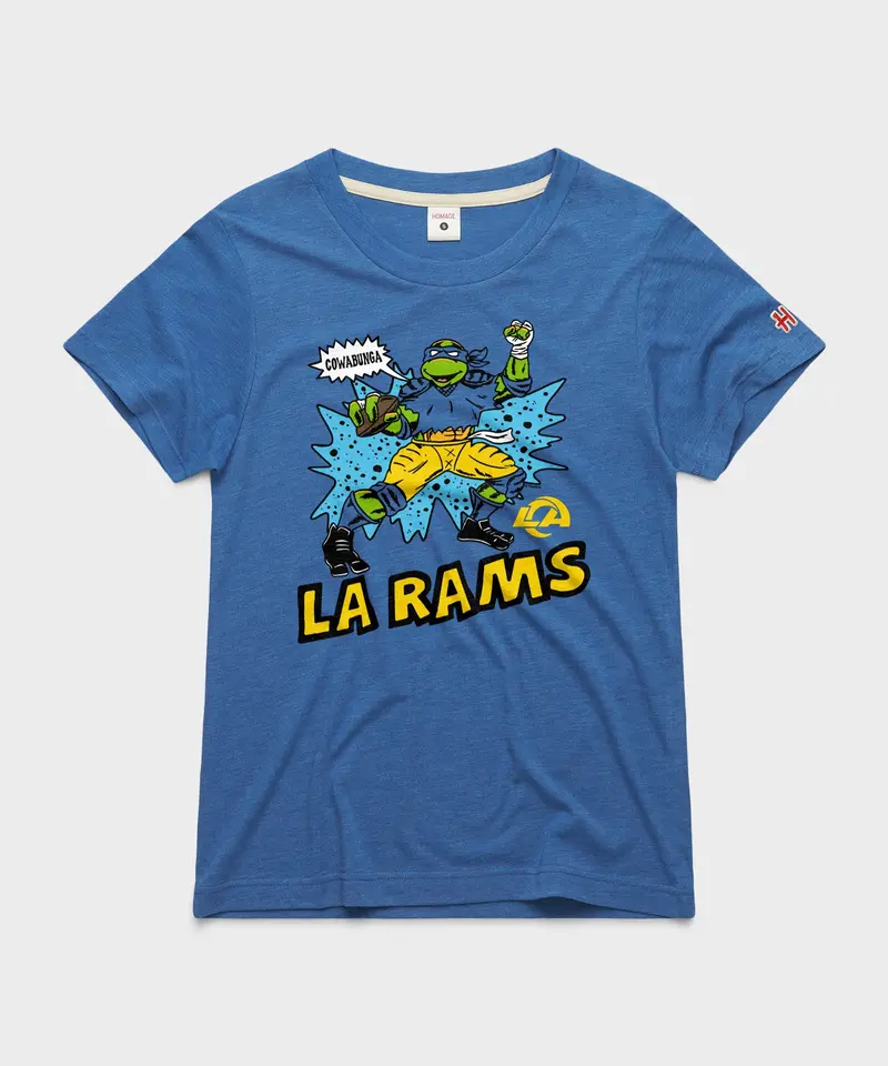 Women's Tmnt Leonardo X Los Angeles Rams 1
