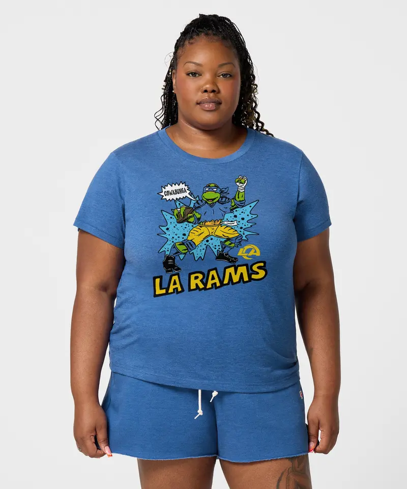 Women's Tmnt Leonardo X Los Angeles Rams 3