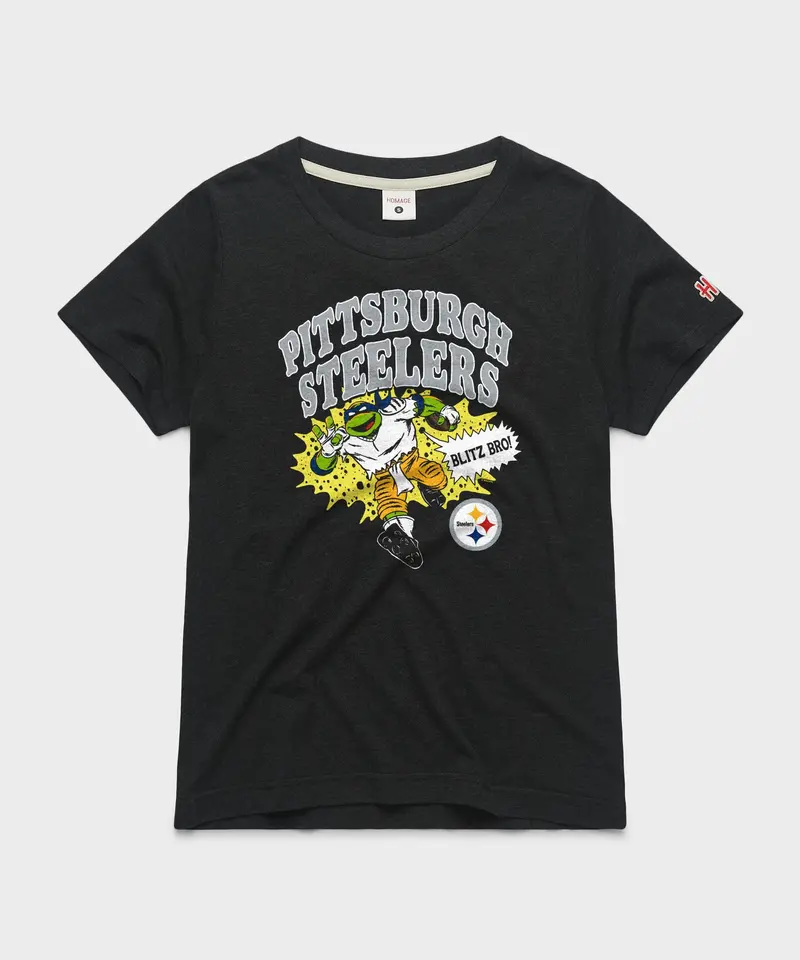 Women's Tmnt Leonardo X Pittsburgh Steelers 1