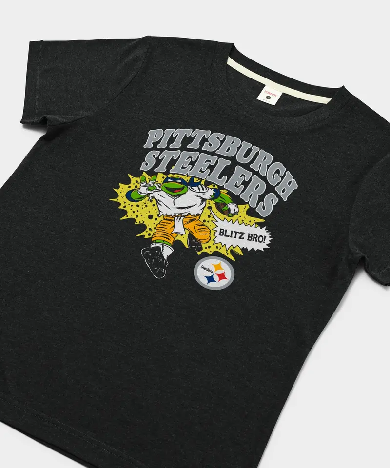 Women's Tmnt Leonardo X Pittsburgh Steelers 2