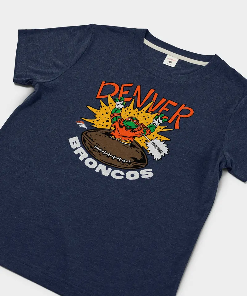Women's Tmnt Michelangelo X Denver Broncos 2