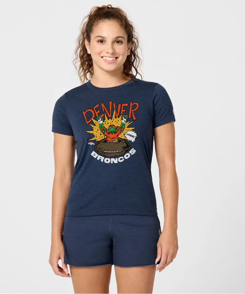 Women's Tmnt Michelangelo X Denver Broncos 3