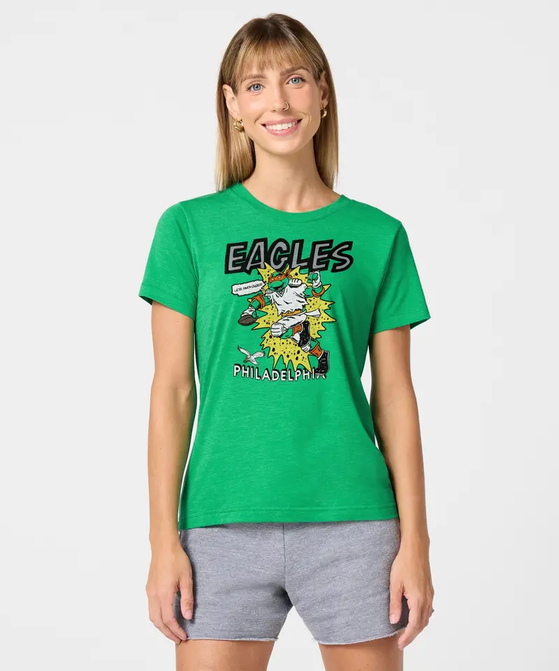 Women's Tmnt Michelangelo X Philadelphia Eagles 3