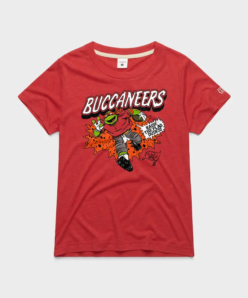 Women's Tmnt Michelangelo X Tampa Bay Buccaneers 1