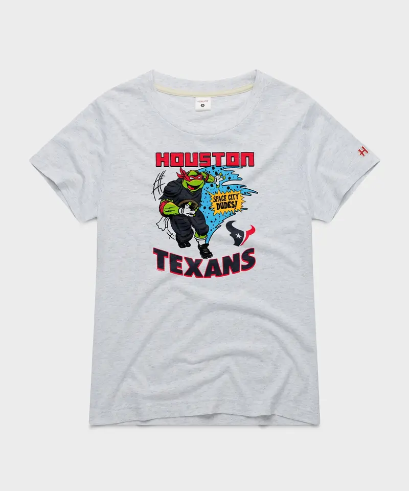 Women's Tmnt Raphael X Houston Texans 1