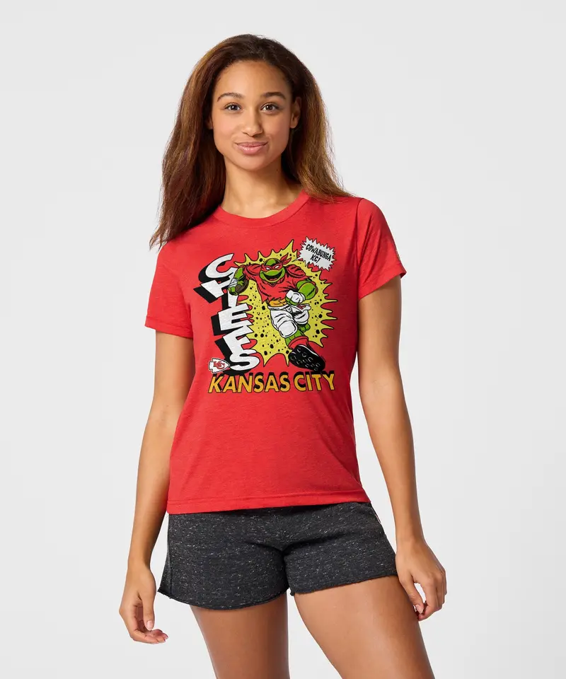 Women's Tmnt Raphael X Kansas City Chiefs 3