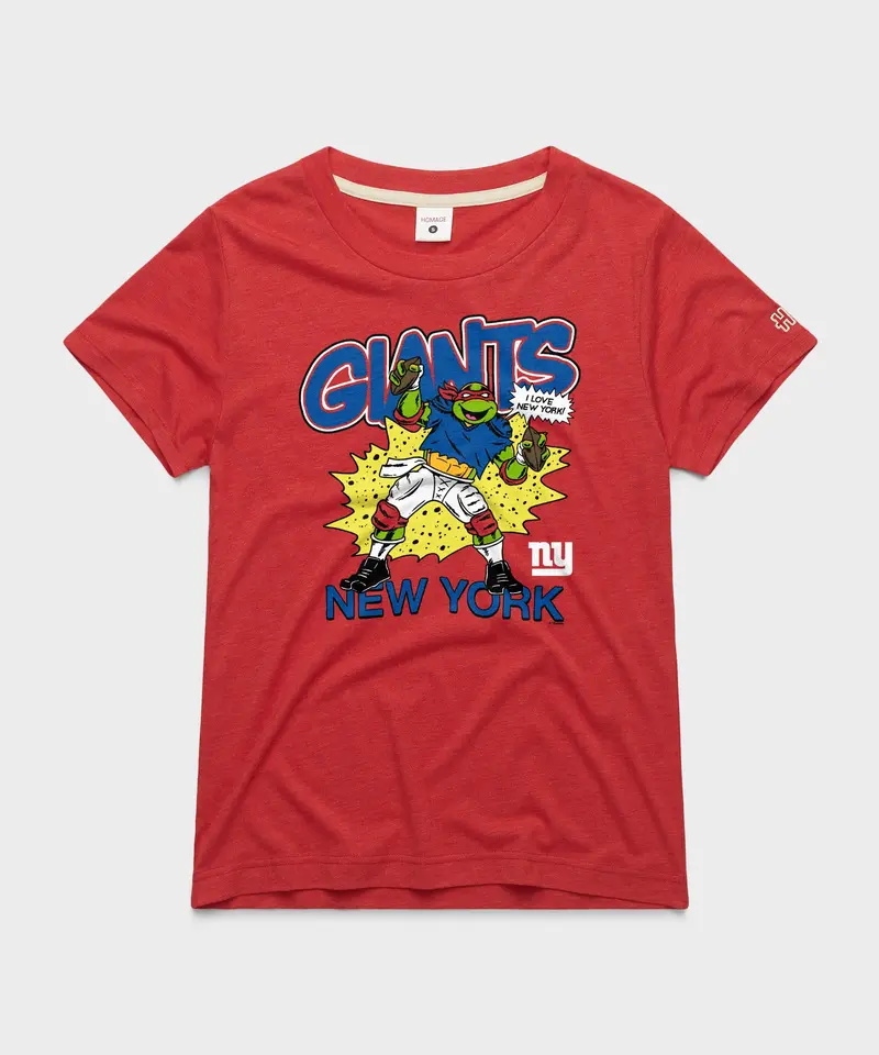Women's Tmnt Raphael X New York Giants 1
