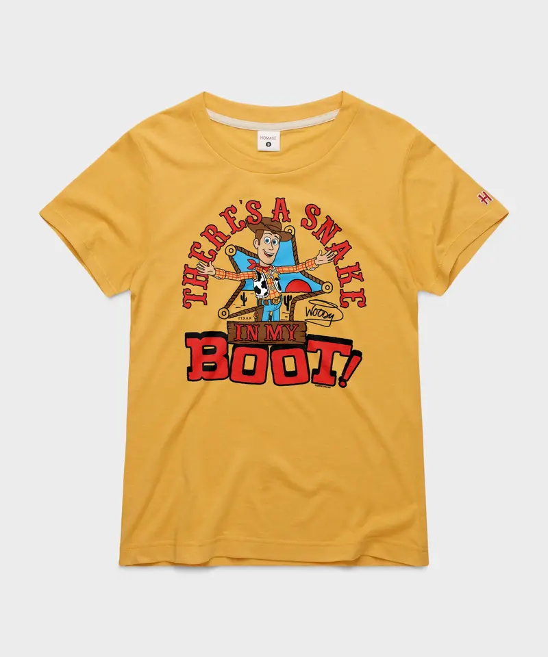 Women's Toy Story Woody There's A Snake In My Boot 1