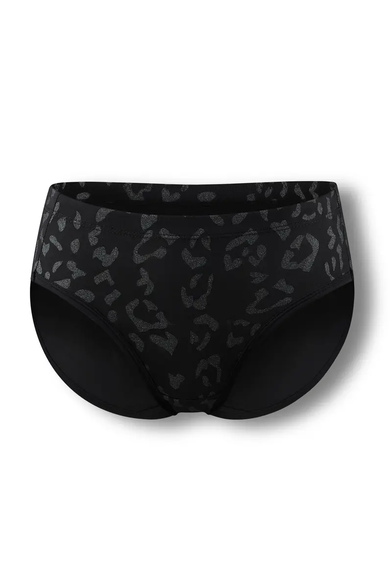 Women’S Underwear In Midnight Leopard 1