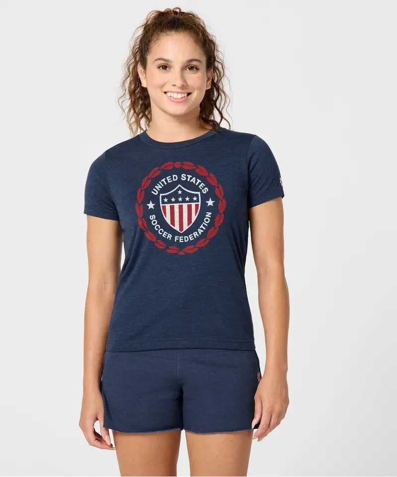 Women's Us Soccer 1986 Crest 3
