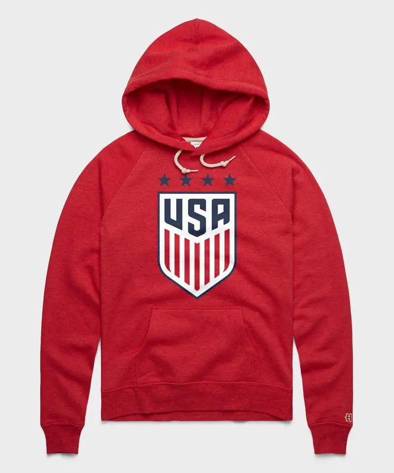 Women's Uswnt Crest Hoodie 1