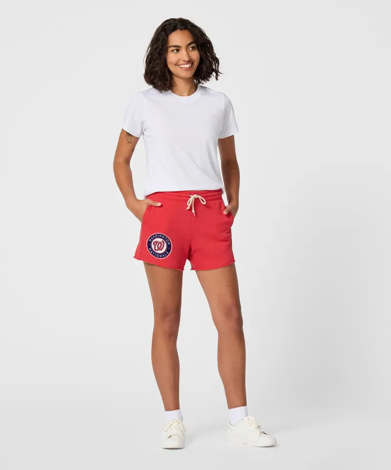 Women's Washington Nationals '11 Sweat Shorts 5